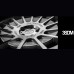 3SDM 0.66  18x8.5 18x9.5 5x100 ET35  SILVER POLISHED