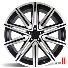 SSR 21x9.5 5x112 et35 57.1 MATT BLACK POLISHED