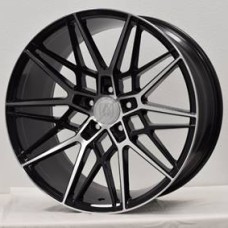 AXE CF1 FORGED 20x9.0 GLOSS BLACK POLISHED FACE
