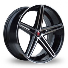 AXE EX14 19x9.5 ET40 BLACK POLISHED