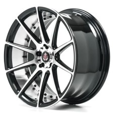 AXE EX16 19x8.5 ET40 GLOSS BLACK POLISHED