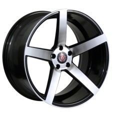 AXE EX18 18x8.0 ET35 18x9.0 ET38 5x120 BLACK POLISHED