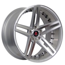 AXE EX20  20x8.5 20x10.0 SILVER POLISHED FACE + BARREL