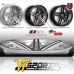 AXE EX20  20x8.5 20x10.0 SILVER POLISHED FACE + BARREL