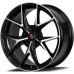 AXE EX27 18x8.0 BLANK ET35 BLACK POLISHED