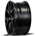 AXE EX27 18x8.0 BLANK ET35 BLACK POLISHED