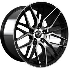 CADES HERA 20x9.0 ET32 20x10.0 ET43 5x120 BLACK POLISHED