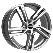 ARCAN 19x7.5 5x114.3 ET50 GUNMETAL POLISHED FACE