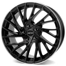 GMP ENIGMA 19x8.0 5x114.3 ET45 SATIN BLACK POLISHED LIP