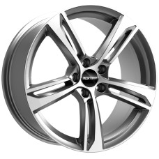 PAKY 20x9.0 5x112 ET25/35/40 GUNMETAL POLISHED