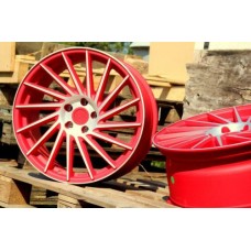 KESKIN KT17 19x8.5 5x112 ET45 Red Polished