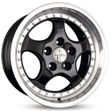 KESKIN KT2 CUP 18x8.5 9.5 5x130 ET52 BLACK POLISHED