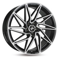 KESKIN KT20 19x8.5 5x114.3 ET40 72.6 BLACK POLISHED