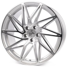 KESKIN KT20 18x8.0 5x112 ET30/ET45 72.6 SILVER POLISHED