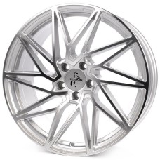 KESKIN KT20 19x8.5 5x112 ET30/ET45 72.6 SILVER POLISHED