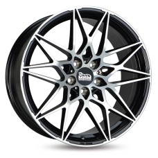 MAM B2 19x8.5 5x112 ET30/ET45 BLACK POLISHED