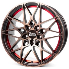 MAM B2 20x8.5 5x120 ET35 BRONZE RED