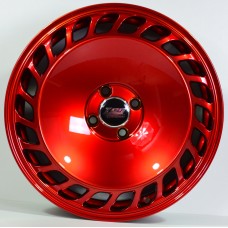 KVA027  17x7.5 4x100 ET35 RED CANDY