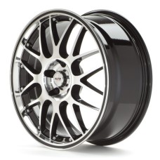 PLATIN P61 17x8.0 5x108 ET45 Black Polished Black Line