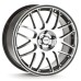 PLATIN P61 17x7.0 4x108 ET35/ET42 Black Polished Black Line