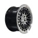 RADI8 R8-A10 18x8.5 ET40 18x9.5 ET42 5x112 66.6 BLACK POLISHED