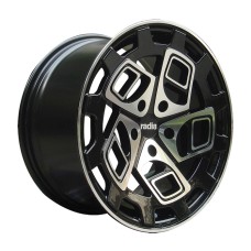 RADI8 R8-CM9 19x8.5 ET45 19x10.0 ET42  BLACK POLISHED