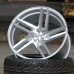 RIVIERA TWIST  20x8.5 20x9.5 5x112 SILVER POLISHED