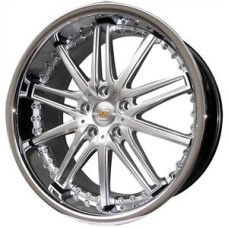 TX18 20x8.5 ET32 20x9.5 ET35  5x120 Silver Stainless Lip