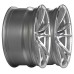 2FORGE ZF2 20x8.5 20x9.0 20x9.5 20x10.0 20x10.5 20x11.0 20x12.0 SILVER POLISHED FACE