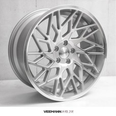 VEEMANN V-FS29R 19x8.5 19x9.5 5x112 66.6 SILVER POLISHED