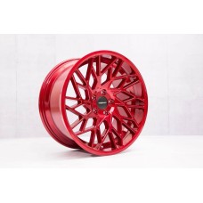 VEEMANN V-FS29R 19x8.5 19x9.5 ET42 5x112 66.6 RED CANDY