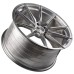 VERTINI RF1.1 Rotary Forged Wheels Brush Face Silver