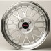 GTP020 17x7.5 4x100 ET35 73.1 SILVER POLISHED