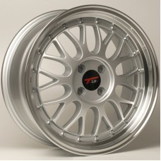 GTP020 17x7.5 5x100 ET35 73.1 SILVER POLISHED