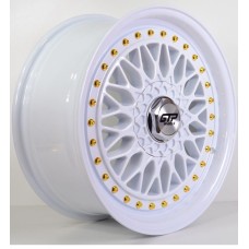 OLDSCHOOL 17x7.5 ET35 4x100 + 4x108 WHITE