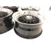 OLDSCHOOL 16x7.5 ET35 Small Lip + ET15 Big Lip 4x100 / 4x108  73.1 Black Polished Lip