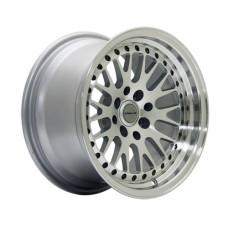 UL10-1590-1SMF / ULTRALITE WHEELS 15x9 - ET25 - 4x100+114.3 PCD - SILVER MACHINED FACE