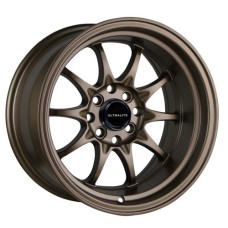 UL48-1580-1BZBZ / ULTRALITE UL48 15x8 - ET0 - 4x100+108 PCD - MATT BRONZE-BRONZE RIM